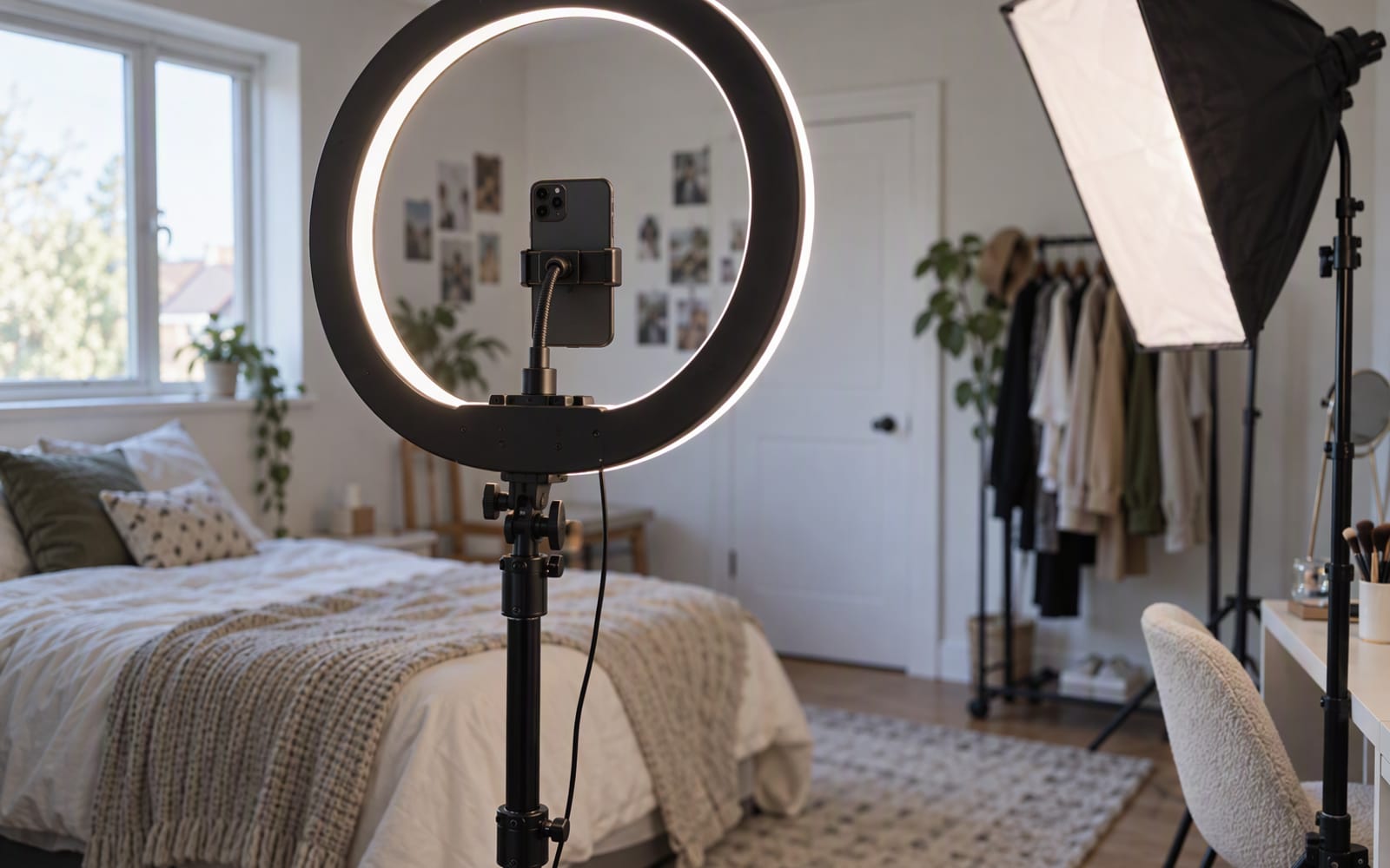 Ring Lights vs Softboxes: A Beginner's Lighting Guide