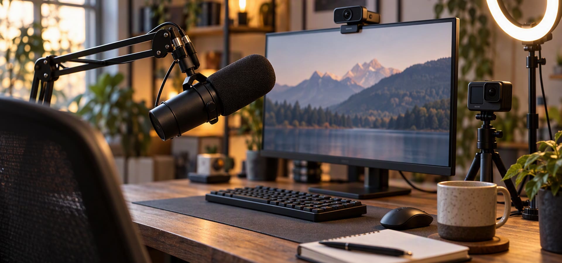 Cameras & Creators products in a real-world setting